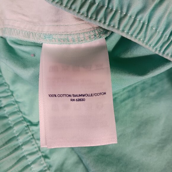 Lands End Shorts, Girls, Ruffled Hem, Mint Green, Pull on, Size XL (14-16) - Picture 9 of 10